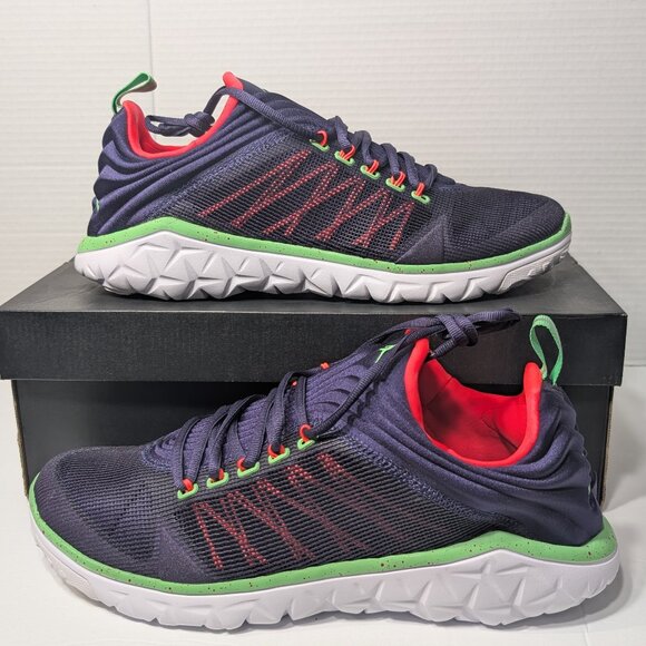 Nike Air Jordan Flight Flex Trainer Ink Size 12 - Style 654268-532 NEW!! - Picture 1 of 8